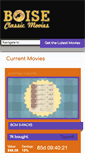 Mobile Screenshot of boiseclassicmovies.com